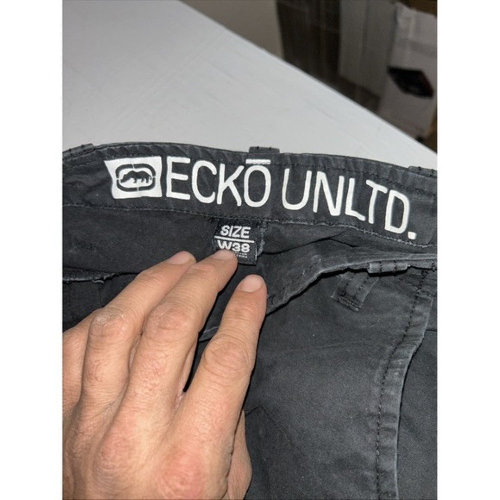 Y2K Echo UNLTD Wide‎ Leg Cargo Pants 38x30